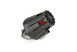 Air Filter E5 angled 45 deg. d.35mm matte carbon / red