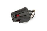 Air Filter E5 angled 45 deg. d.35mm matte carbon / red