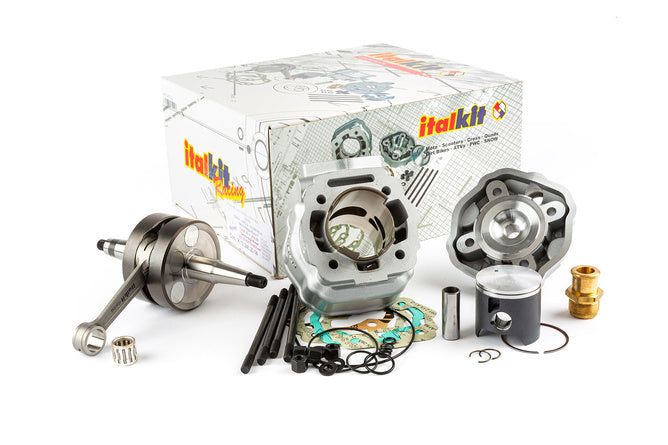Tuning Kit Italkit cylinder 88cc + vevaxel Derbi Euro 3