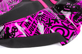 Seat Cover Derbi Senda 2000 - 2010 Stage6 Full Covering pink / black