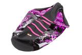 Seat Cover Derbi Senda 2000 - 2010 Stage6 Full Covering pink / black