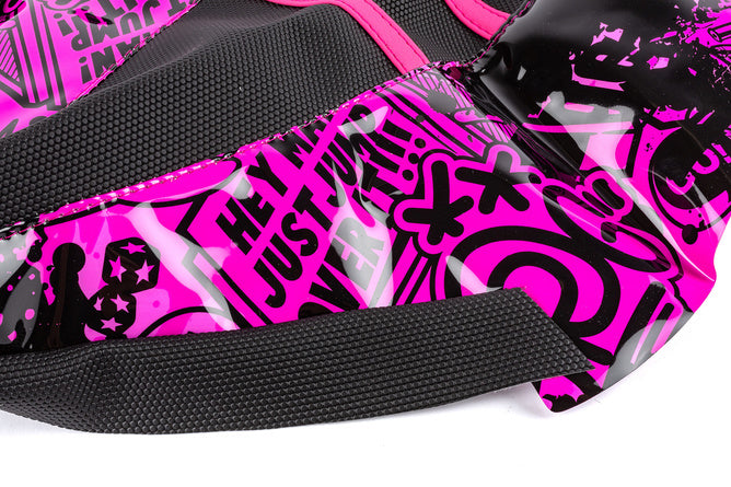 Säteöverdrag Stage6 Full Covering Derbi Xtreme 2011 - 2017 rosa / svart