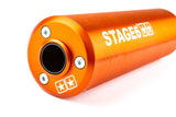 Exhaust Stage6 80 - 90cc CNC orange HM-Moto / Vent / Beta RR