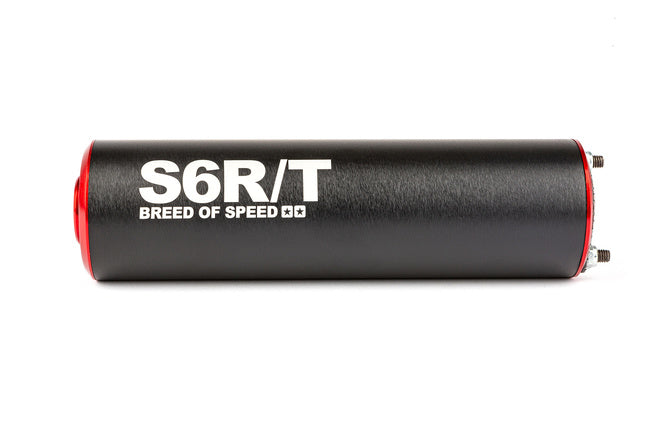 Avgassystem Stage6 R/T 80 - 90cc CNC Röd / Svart Derbi