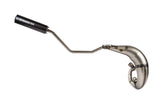 Exhaust Stage6 Streetrace high mount CNCblack Rieju MRT