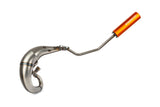 Exhaust Stage6 Streetrace high mount CNC orange Derbi Senda