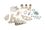 Exhaust Stage6 Streetrace chrome CNC orange / black Derbi / Minarelli AM6