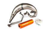 Exhaust Stage6 Streetrace high mount CNC orange Sherco SE / SM