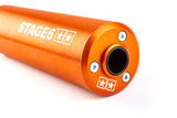 Exhaust Stage6 Streetrace high mount CNC orange Yamaha DT50