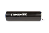 Exhaust Stage6 Streetrace high mount CNC blue / black Rieju MRT