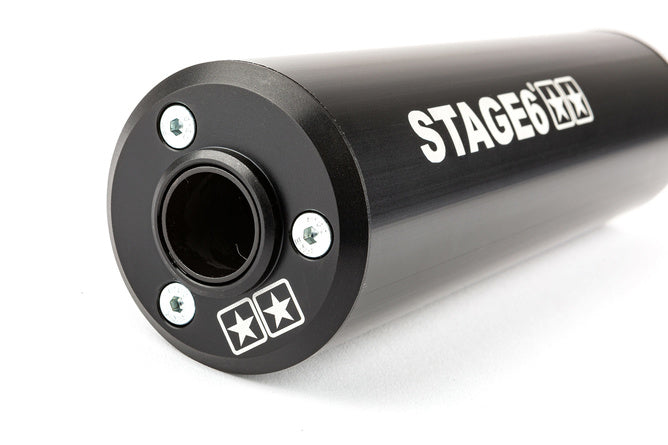Stage6 Streetrace Högmonterad Avgassystem CNC Svart Sherco SE / SM