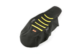 Seat Cover Stage6 black - yellow Rieju MRT