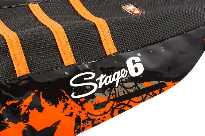 Sitskydd Yamaha DT Stage6 Full Covering orange / svart