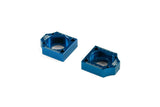 Chain Tensioner aluminium CNC Volt Racing blue - d.15mm Pit Bike / Dirt Bike