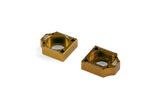 Chain Tensioner aluminium CNC Volt Racing gold - d.15mm Pit Bike / Dirt Bike