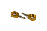 Chain Tensioner aluminium gold - d.15mm Pit Bike / Dirt Bike