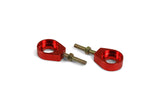 Chain Tensioner aluminium red - d.12mm Pit Bike / Dirt Bike
