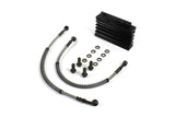 Oil Cooler aluminium CNC Pit Bike / Dirt Bike Lifan / YX 140cc black