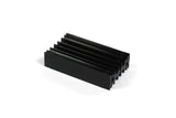 Oil Cooler aluminium CNC Pit Bike / Dirt Bike Lifan / YX 140cc black