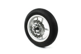 Rear Wheel / Rim d.15mm - 12u0027u0027 with tire Supermotard Pit Bike / Dirt Bike white