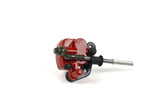 Brake Kit front 2 pistons Hix Pit Bike / Dirt Bike red