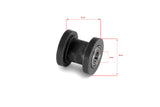 Chain Roller 10mm - black Pit Bike / Dirt Bike