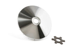 pulley with fan wheel plus star washer minarelli with 13mm crankshaft stub