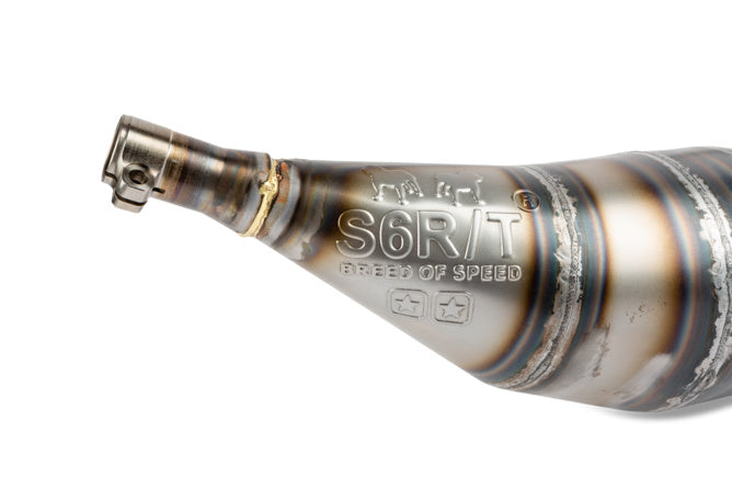 Avgassystem (utan dämpare) Stage6 R/T 90 - 100cc Derbi