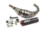 Exhaust Stage6 R/T 90 - 100cc CNC Red / Black Derbi