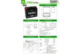 Battery Fulbat FT12B-4 SLA (Gel) maintenance-free