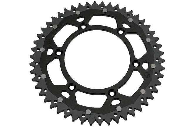Bakdrev aluminium / stål 428 Moose Racing TC / SX 85 48 tänder svart