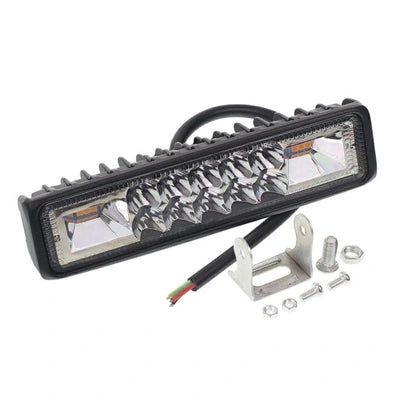 LEDRAMP (BLÅ & RÖTT BLIXTLJUS)