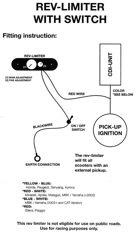 Motoforce Blackbox (Varvtalsbegränsare) - Mopedproffsen