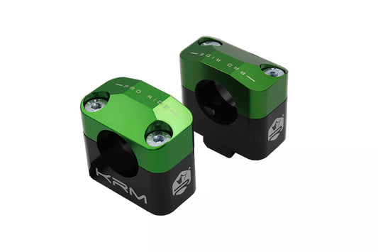KRM STYRFÄSTEN FATBAR 28MM SVART / GRÖN