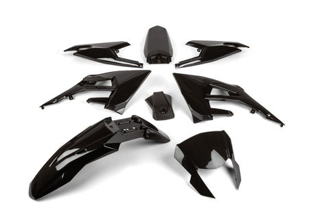 KÅPKIT DERBI X-TREME EFTER 2018 (8 DELAR) SVART - Mopedproffsen