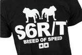 T-SHIRT STAGE6 R/T SVART