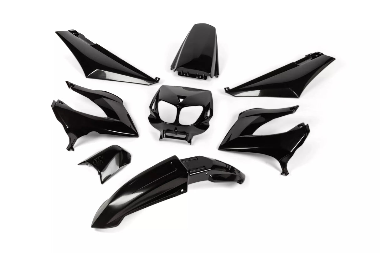 KÅPKIT DERBI X-TREME FÖRE 2011 (8 DELAR) SVART - Mopedproffsen