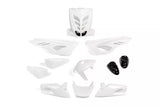 Kåpkit Yamaha Slider (7 delar) BCD WHITE OUT - Mopedproffsen