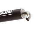AVGASSYSTEM YASUNI C16 SVART BWS/SLIDER - Mopedproffsen