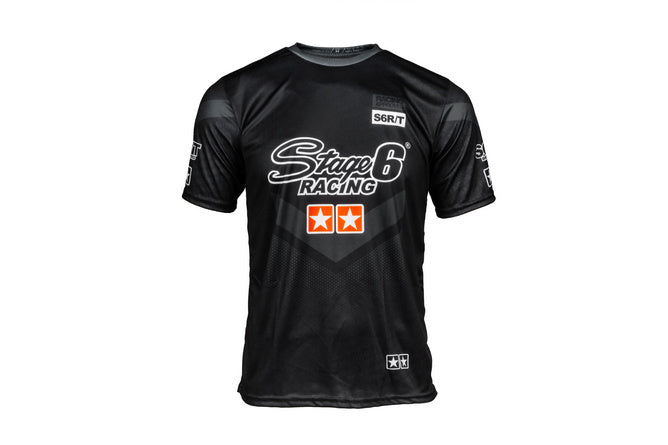 T-SHIRT STAGE6 PURE TEAM SVART
