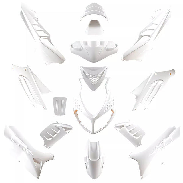 Kåpkit Peugot Speedfight 2 (15 delar) Vit - Mopedproffsen