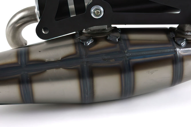 AVGASSYSTEM YASUNI C16 SVART BWS/SLIDER - Mopedproffsen
