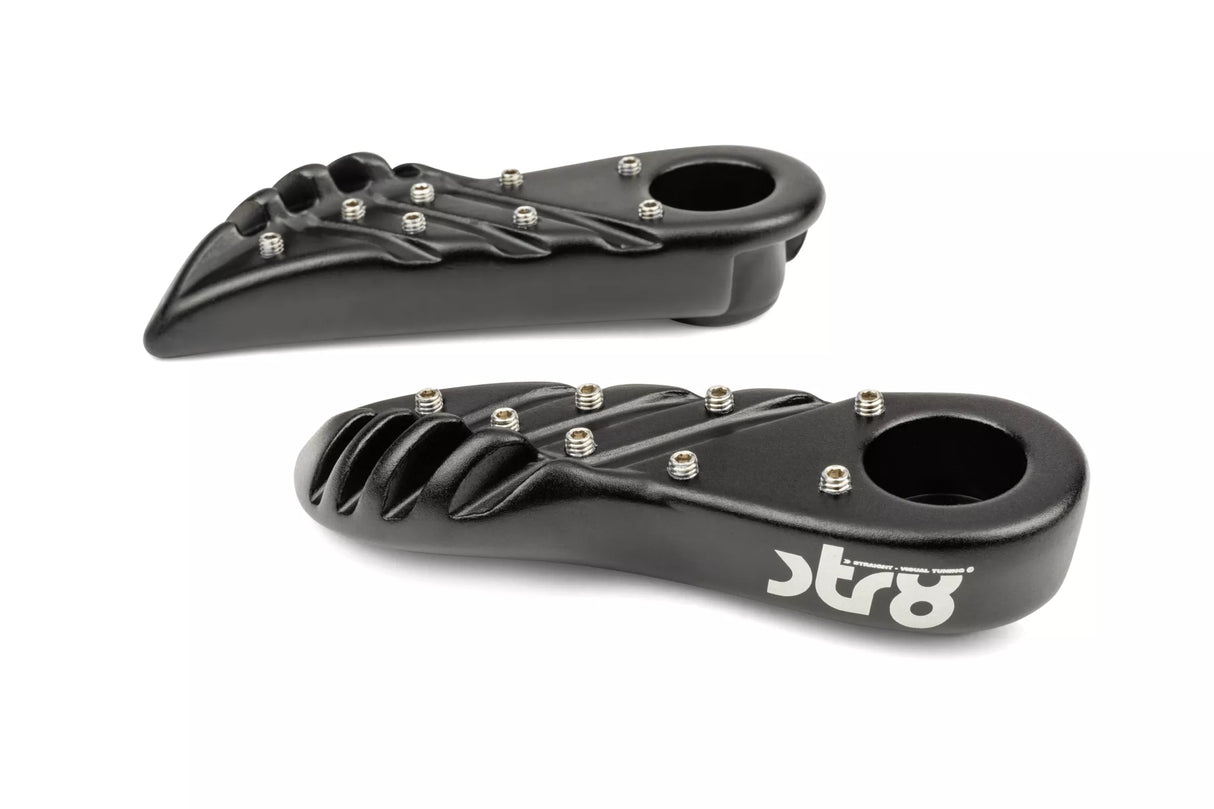 FOTPINNAR YAMAHA BWS EFTER 2004 SVART