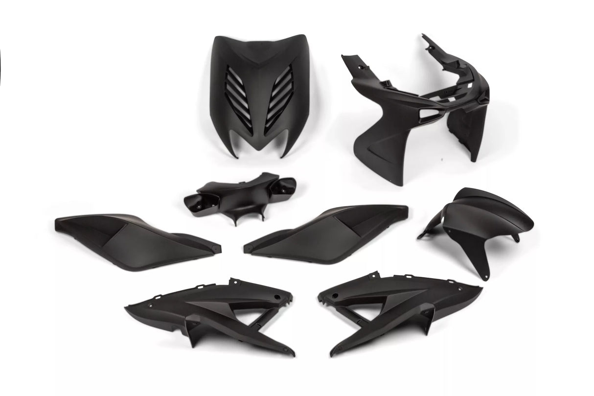 STR8 KÅPKIT YAMAHA AEROX FÖRE 2013 MATTSVART