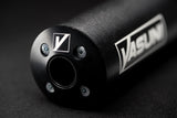 Avgassystem YASUNI R2 BLACK AM6 / DERBI - Mopedproffsen
