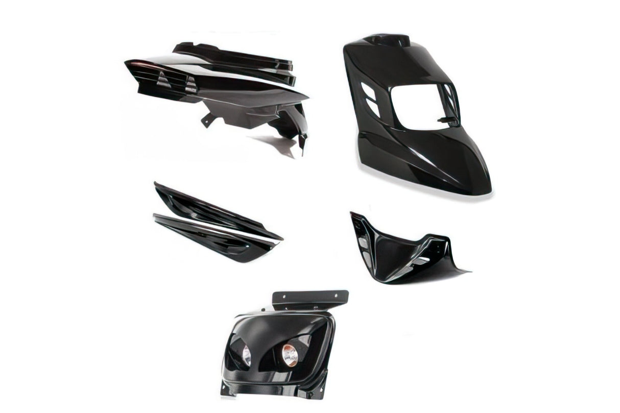 KÅPKIT YAMAHA BWS BCD RX SVART EFTER 2004 - Mopedproffsen