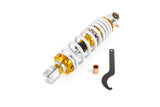 STÖTDÄMPARE 300MM JUSTERBAR GULD/VIT UNIVERSAL - Mopedproffsen