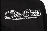 HOODIE STAGE6 SVART