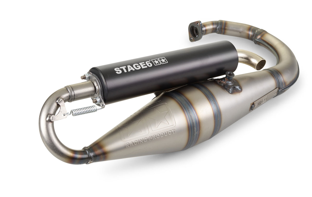 STAGE6 AVGASSYSTEM PRO REPLICA MK2 (SVART) STÅENDE MINARELLI - Mopedproffsen