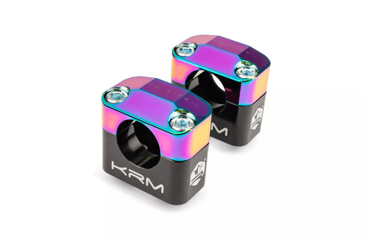 KRM STYRFÄSTEN FATBAR 28MM SVART / NEOKROM